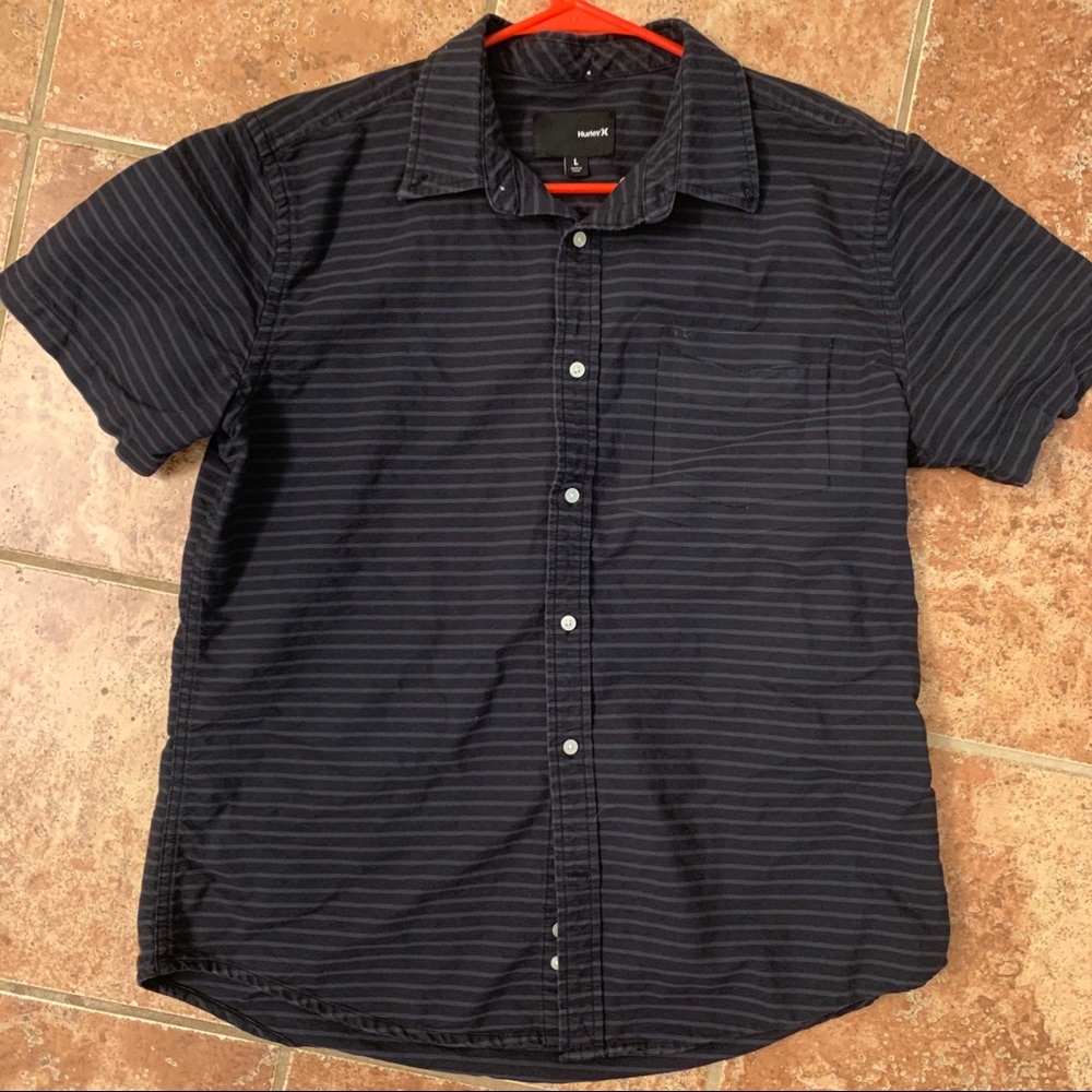 Hurley button up shirt